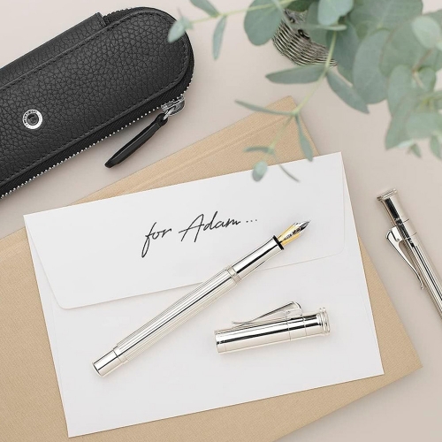 그라폰 만년필 클래식 순은 148571