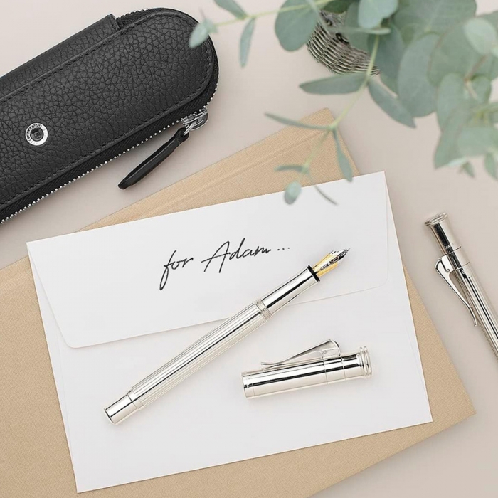 그라폰 만년필 클래식 순은 148571