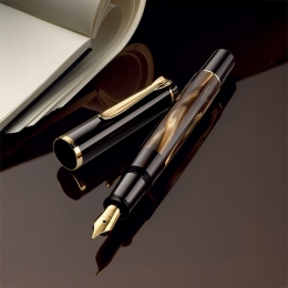 펠리칸 만년필 클래식 M200 브라운마블