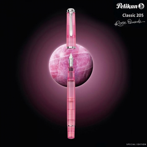 [한정판] 펠리칸 만년필 M205 로즈 쿼츠