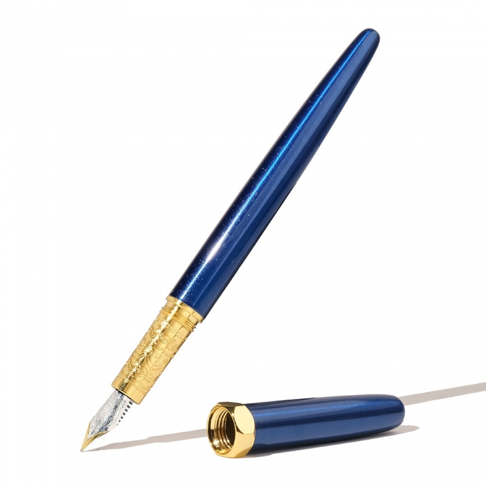 [한정판] 페리스 휠 프레스 만년필 비쥬 블루 레버리