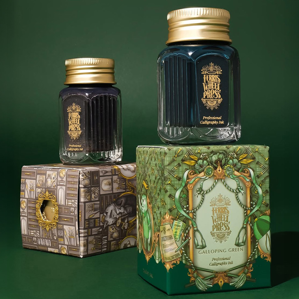 페리스 휠 프레스 병잉크 캘리그라피 28ml (22Color)