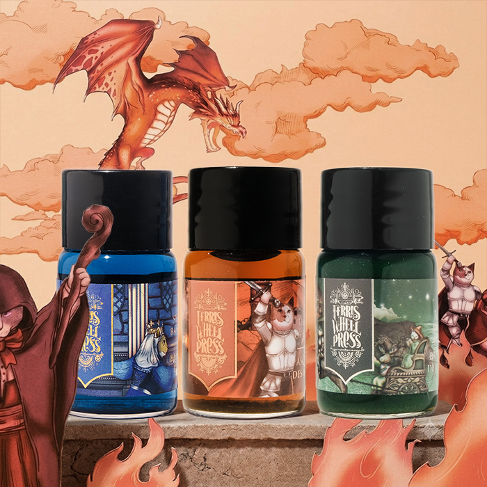 페리스 휠 프레스 병잉크 페리테일즈 펄 10ml (21Color)