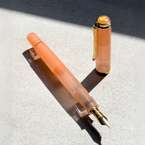 [한정판] 펠리칸 만년필 M200 아프리콧 병잉크세트