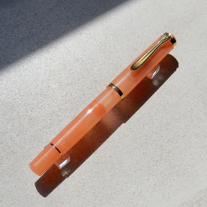 [한정판] 펠리칸 만년필 M200 아프리콧 병잉크세트