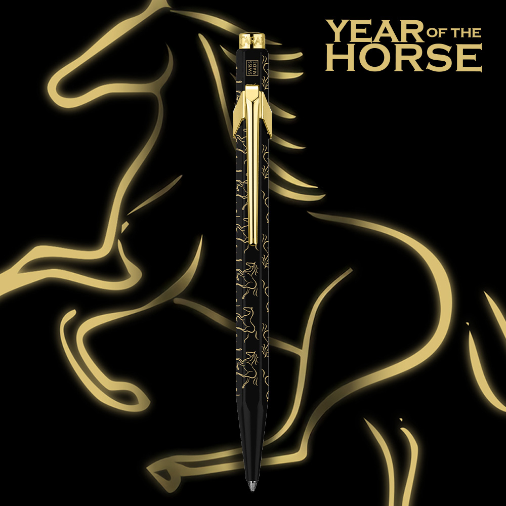 [스페셜 에디션] 까렌다쉬 메탈 볼펜 849 Horse Black