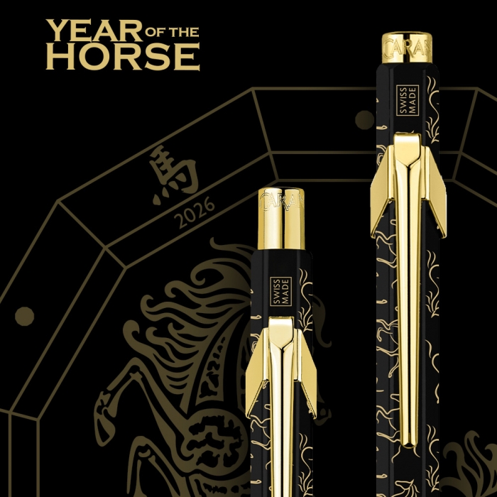 [스페셜 에디션] 까렌다쉬 메탈 볼펜 849 Horse Black