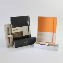 로디아 다이어리 + 파카 볼펜 조터 세트